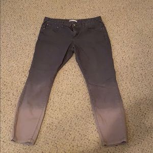 Free People two toned jeans